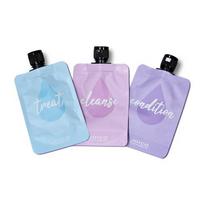 Refillable Travel Pouch Set Vienkartiniai išspaudžiami maišeliai kosmetikai Rinkinys
