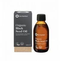 Organic Black Seed Oil Ekologiškas juodgrūdžių aliejus 200ml