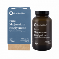 Pure Magnesium Bisglycinate Grynas magnio bisglicinatas 90 kapsulių