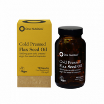 Cold Pressed Flax Seed Oil Linų sėmenų aliejus 90 kapsulių