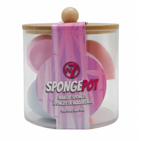 Sponge Pot Make up Sponges Set Makiažio kempinėlių rinkinys indelyje Rinkinys