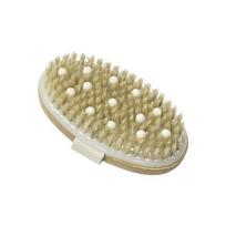 Dry Exfoliating Body Brush with Soft Massage Beads Masažinis kūno šveitimo šepetys 1 vnt.