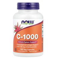 Vitamin C-1000 With Bioflavonoids Vitaminas C-1000 su bioflavonodais 100 kapsulių
