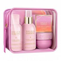 Jojoba, Vanilla & Almond Oil Luxury Travel Wash Bag Gift Set Dovanų rinkinys