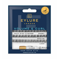 Volume & Curl Faux Mink Clusters Dirbtinių blakstienų kuokšteliai 26 vnt.