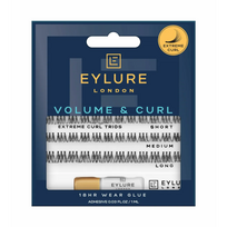 Volume & Curl Extreme Curl Trio Clusters Dirbtinių blakstienų kuokšteliai ECT