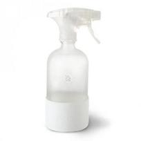 Forever Bottle with Sprayer Stiklinis butelis su purkštuvu White