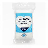 Large Oval Cotton Wool Pads Dideli vatos diskeliai 40vnt.