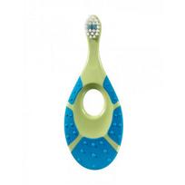 Step 0-2 years Baby Toothbrush Extra Soft Ypač minkštas vaikiškas dantų šepetėlis Green