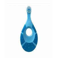 Step 0-2 years Baby Toothbrush Extra Soft Ypač minkštas vaikiškas dantų šepetėlis Blue