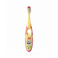 Step 3-5 years Kids Toothbrush Soft Minkštas vaikiškas dantų šepetėlis Yellow