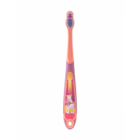 Step 6-9 years Junior Toothbrush Soft Minkštas vaikiškas dantų šepetėlis Coral