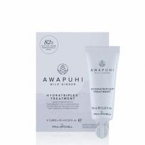 Awapuhi Wild Ginger HydraTriplex Treatment Drėkinantis serumas su amino rūgštimis 4x10ml