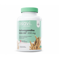 Ashwagandha KSM-66 Maisto papildas 60 kapsulių