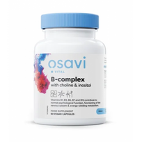 B-Complex with Choline & Inositol Maisto papildas su cholinu ir inozitoliu 60 kapsulių