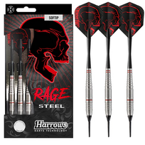 Darts strėlytės softip HARROWS RAGE, 18g