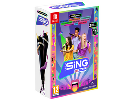 Let's Sing 2026 and 2 microphones Nintendo Switch Žaidimas