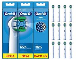 Oral-B Pro Precision Clean replacement brushes, 12 pack (19040)