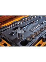 Mechanikų įrankių rinkinys 34 vnt.; 1/4" + 3/8", DeWalt DWMT45034-0