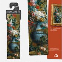 Knygos skirtukas Flowers in a Blue Vase