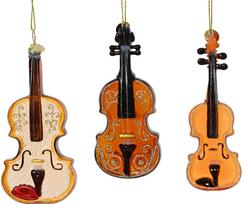 Kalėdinis burbulas instrumentas, stiklinis, 3 rūšių