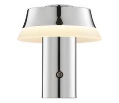 Brilliant - LED įkraunama reguliuojama jutiklinė stalinė lempa KINICH LED/2,5W/5V 2700K blizgus chromas