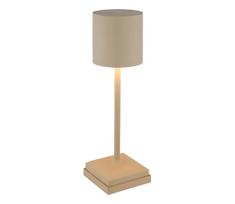 Globo 58487S - LED jutiklinė, reguliuojama ir įkraunama stalinė lempa DIXON 1,5W/5V 2200 mAh smėlinė
