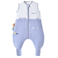 „Chilsuessy“ visų sezonų kūdikių miegmaišis su kojytėmis, 2,5 Tog, (80-90cm)