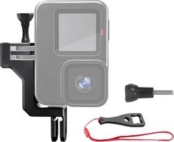 "Higatful" vertikalus aliuminio laikiklis "GoPro" 90 laipsnių krypties adapterio alkūnės laikiklis, suderinamas su "GoPro Hero 13 12 11 10 9 Black