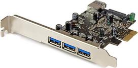 "StarTech. com" PEXUSB3S42 - 4 prievadų USB 3.0 PCI Express kortelė