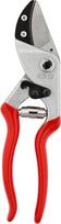 FELCO 32 Gartenschere (Baumschere, Schnitt-ø 25 mm, Länge 210, Gartenschere für große Hände, mit gebogenem Amboss, für Rechts- + Linkshänder)