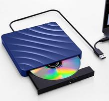 QDSYLQ Išorinis DVD CD įrenginys USB: Išorinis CD diskas nešiojamajam kompiuteriui, išorinis optinis diskas +/-RW ROM, išorinis CD/DVD įrašymo įrenginys ir grotuvas "Windows 11/10/8/7/XP/Vista Linux MacOS
