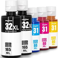 Spaceink Spausdintuvo rašalas 31 32XL suderinamas su HP Smart Tank Plus 555 spausdintuvais, rašalas 31 32 XL, skirtas Smart Tank 5105 5106 5107 7005 7006 7605 7305 7306 455 515 519 530 558 558 555 9 570 655 670 750 790