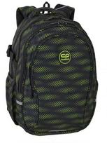Mokyklinė kuprinė Coolpack, Factor Limeh, su skyriumi kompiuteriui 18'', 29L, 880g