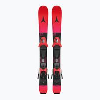 Vaikiškos kalnų slidės Atomic Redster J2 JTXS + apkaustai C5 GW red tension/black