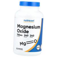 Magnio Oksidas, Magnesium Oxide 750, Nutricost 240 kaps. (36647095) 240caps