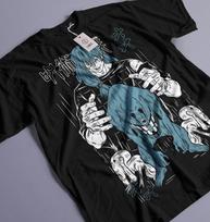 Mahito Marškinėliai Jujutsu Kaisen Gojo Mergaitė Anime Siaubo Manga Juodas Marškinėlis Visų Dydžių XL