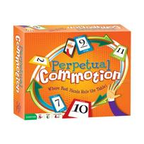 Perpetual Commotion Card Game for Families and Friends: Very Fun Adult Party Games Nights of Laughter and Competition šviesiai pilka spalva