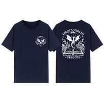 Emotionally Attached To Fictional Dragons T-Shirt Fourth Wing Dragon Shirt Women Graphic T Shirts Fantasy Bookish T-shirt S pilka spalva