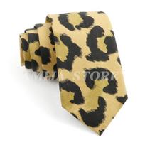 Vyriškas Seksualus 7cm Kaklaraištis Leopardo Rašto Medžiaginiai Kaklaraiščiai Kasdienis Mada Vakarėlis Medvilninis Kaklaraištis Marškinių Aksesuarai Dovana Vestuvėms Atostogoms Cosplay CHINA