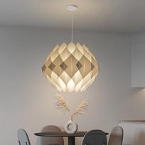 Minimalistinis modernus „Netflix“ balkonas, baras, miegamasis, valgomasis, svetainė, energiją taupantis dekoratyvinis liustra Diameter 40cm-White light