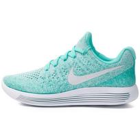 Nike LunarEpic Low Flyknit 2 Hyper Turquoise Moteriški sportbačiai Žalias Platina-Igloo 863780-301 36