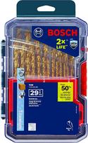 "Bosch" TI29 titano metalo grąžtų rinkinys (29 dalių)
