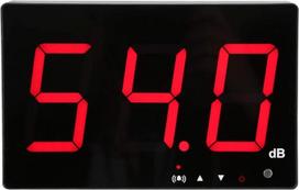 30 ~ 130 dB garso lygio matuoklis, 9,6 colių didelis LCD ekranas, sieninis kabantis decibelų triukšmo matavimo testeris su duomenų kaupikliu ir signalu, #504