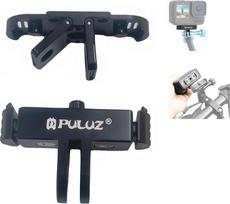 PULUZ Magnetisches, faltbares Stativ-Halterungs-Basisadapter-Kit für GoPro Hero 13 12 11 11 10 9 8 Max, Schnellspanner-Montageunterstützung, kompatibel mit Stativ, Selfie-Stick und anderem Kamerazubehör