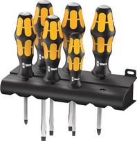 Wera 05018282001 Kraftform Plus 932/6 atsuktuvų rinkinys "Phillips" / "Slotted", 6 dalių