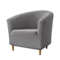 Žakardinis twill fotelio užvalkalas Elastingi klubinio sofos užvalkalai Tamprios spandekso vienviečio fotelio sofos užvalkalai svetainei, barui, namams 1 Piece