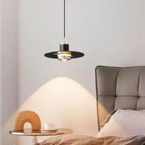 Modernus LED pakabinamas apšvietimas miegamajam, naktinis pakabinamas šviestuvas, lubų sietynas, dekoracija, marmurinis restorano, viešbučio šviestuvas balta