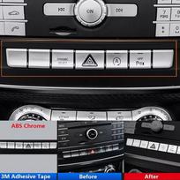 Skydelio funkcinio jungiklio apdailos dangtelis(7 vnt) Skirta Mercedes Benz B klasės W246 2012-2019