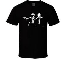 Daft Punk Susitinka su Pulp Fiction Marškinėliai M